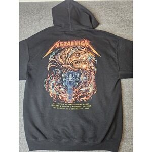 Metallica Hoodie Rare Helping Hands Concert 2022 Miles Tsang Artwork Size Large
